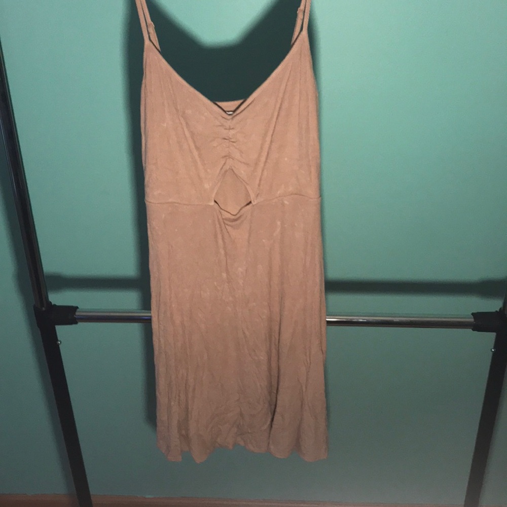 Peach summer strechy dress 💙